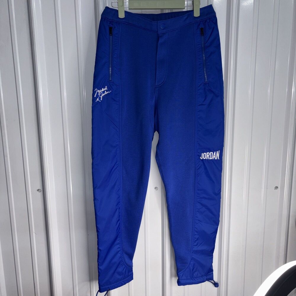 Nike Air Jordan MVP Joggers Royal Blue Mens Size Medium EUC
